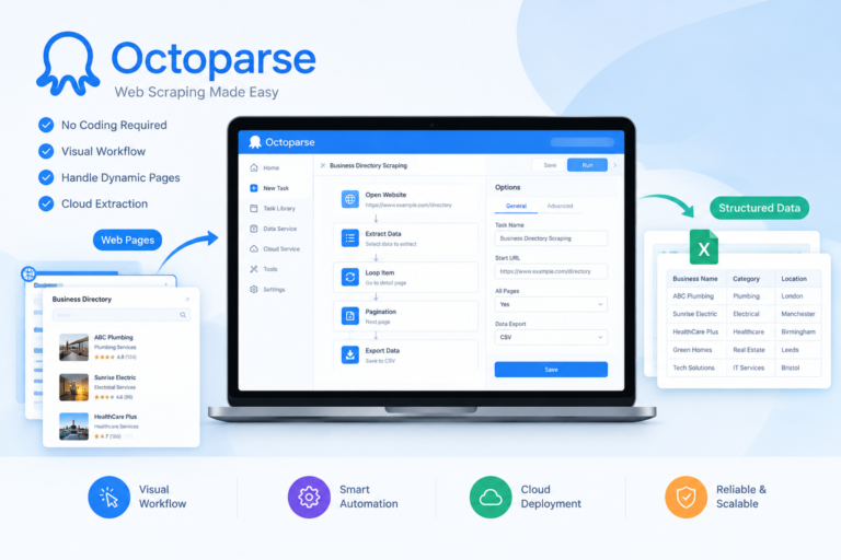 Octoparse Web Scraping Case Study